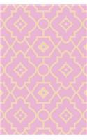 Morrocan Design College Ruled Notebook