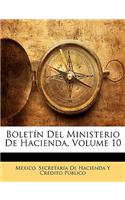 Boletín Del Ministerio De Hacienda, Volume 10