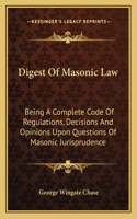 Digest Of Masonic Law