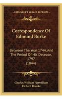 Correspondence of Edmund Burke