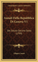 Annali Della Repubblica Di Genova V1