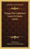 Voyage Des Capitaines Lewis Et Clarke (1810)