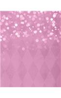 Pink Enchantment Composition Notebook - Large Ruled Notebook - 8x10 Lined Notebook (Softcover Journal / Notebook / Diary)