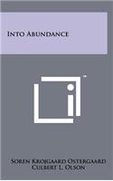 Into Abundance