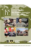 USAWC- Key Strategic Issues List 2014-2015