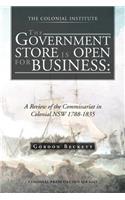 The Government Store Is Open for Business