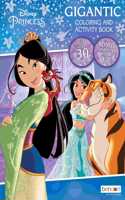 D Princess Gigantic Coloring and Activity Book with Stickers