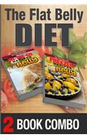 Freezer Recipes for a Flat Belly and On-The-Go Recipes for a Flat Belly: 2 Book Combo