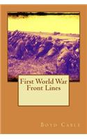 First World War Front Lines