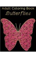 Adult Coloring Book - Butterflies
