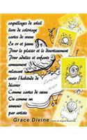 coquillages de soleil livre de coloriage cartes de voeux En or et jaune Pour le plaisir et le divertissement Pour adultes et enfants amusement relaxant avoir l'habitude de décorer Comme cartes de voeux Ou comme un souvenir par artiste Grace Divine