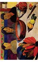 "The Meal the Bananas" by Paul Gauguin - 1891: Journal (Blank / Lined)