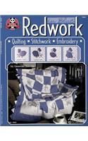 Redwork in Blue: Quilting Stitchwork Embroidery