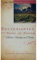 Ecclesiastes and Song of Songs: Wisdom's Searching and Finding