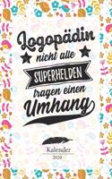 Logopädin Kalender 2020: Geschenk Wochenplaner, Terminkalender 2020 für Ausbildung, Beruf, Praxis, Krankenhaus, Klinik, Zubehör. Geschenkidee zu Weihnachten unter 10 Euro al