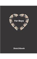 For Boys Sketchbook