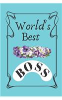 World's Best Boss.writing journal