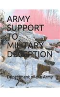 Army Support to Military Deception