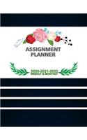 Assignment Planner 2020-2021 Weekly & Monthly