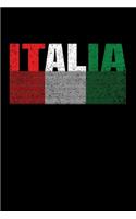 Italia: Italian Blank Lined Travel Journal. Pretty Lined Notebook & Diary For Writing And Note Taking For Travelers.(120 Blank Lined Pages - 6x9 Inches)