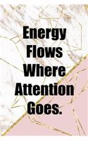 Energy Flows Where Attention Goes.
