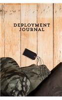 Deployment Journal: Military Lined Journal With Writing Prompts Pages Notebook Gift