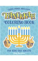 Hanukkah Coloring Book For Kids And Adults