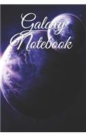 GALAXY NOTEBOOK 120 lined pages