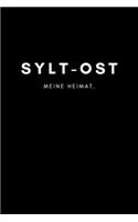 Sylt-Ost: Notizbuch, Notizblock, Notebook - Liniert, Linien, Lined - DIN A5 (6x9 Zoll), 120 Seiten - Notizen, Termine, Planer, Tagebuch, Organisation - Deine 
