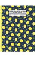 Lemons Primary Composition Notebook