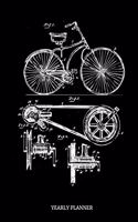 Yearly Planner: Bike Bicycle Sport Yearly Planner 2020 2021 Daily Weekly Monthly Academic Planner & Organizer - To Do's And Goals Calendar - Class Shedule For Stude