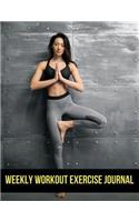 Weekly Workout Exercise Journal