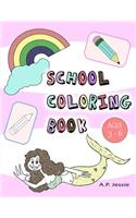 School Coloring Book