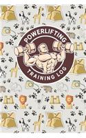 Powerlifting Training Log: (145 Powerlifting Training Log)