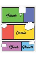 Blank Comic Book Panels