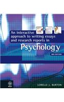 Interactive Approach to Writing Essays and Research Reports in Psychology