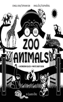 I See Zoo Animals: Bilingual (English / Spanish) (Inglés / Español) A Newborn Black & White Baby Book (High-Contrast Design & Patterns) (Panda, Koala, Sloth, Monkey, K