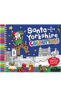 Santa is Coming to Yorkshire Colouring