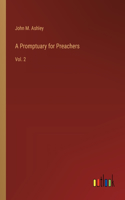 Promptuary for Preachers: Vol. 2