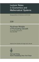 Nonlinear Models of Fluctuating Growth