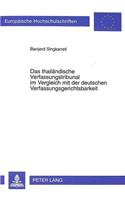 Das Thailaendische Verfassungstribunal Im Vergleich Mit Der Deutschen Verfassungsgerichtsbarkeit