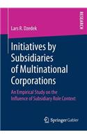 Initiatives by Subsidiaries of Multinational Corporations