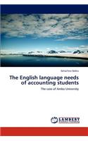 English language needs of accounting students