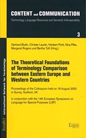 Theoretical Foundations of Terminology Comparison Between Eastern Europe and Western Countries