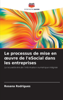 processus de mise en oeuvre de l'eSocial dans les entreprises