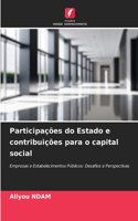 Participações do Estado e contribuições para o capital social