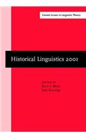 Historical Linguistics 2001