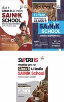 Study Package for AISSEE Class 9 All India SAINIK School Entrance Exam (set of 3 Books) Â Guide + Solved Papers + Practice Sets - 2nd Edition