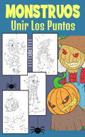 Monstruos Unir Los Puntos: Libro para Niños de 4 a 9 Años