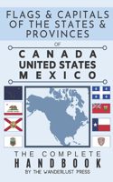 Flags and Capitals of the States and Provinces of Canada, United States, Mexico